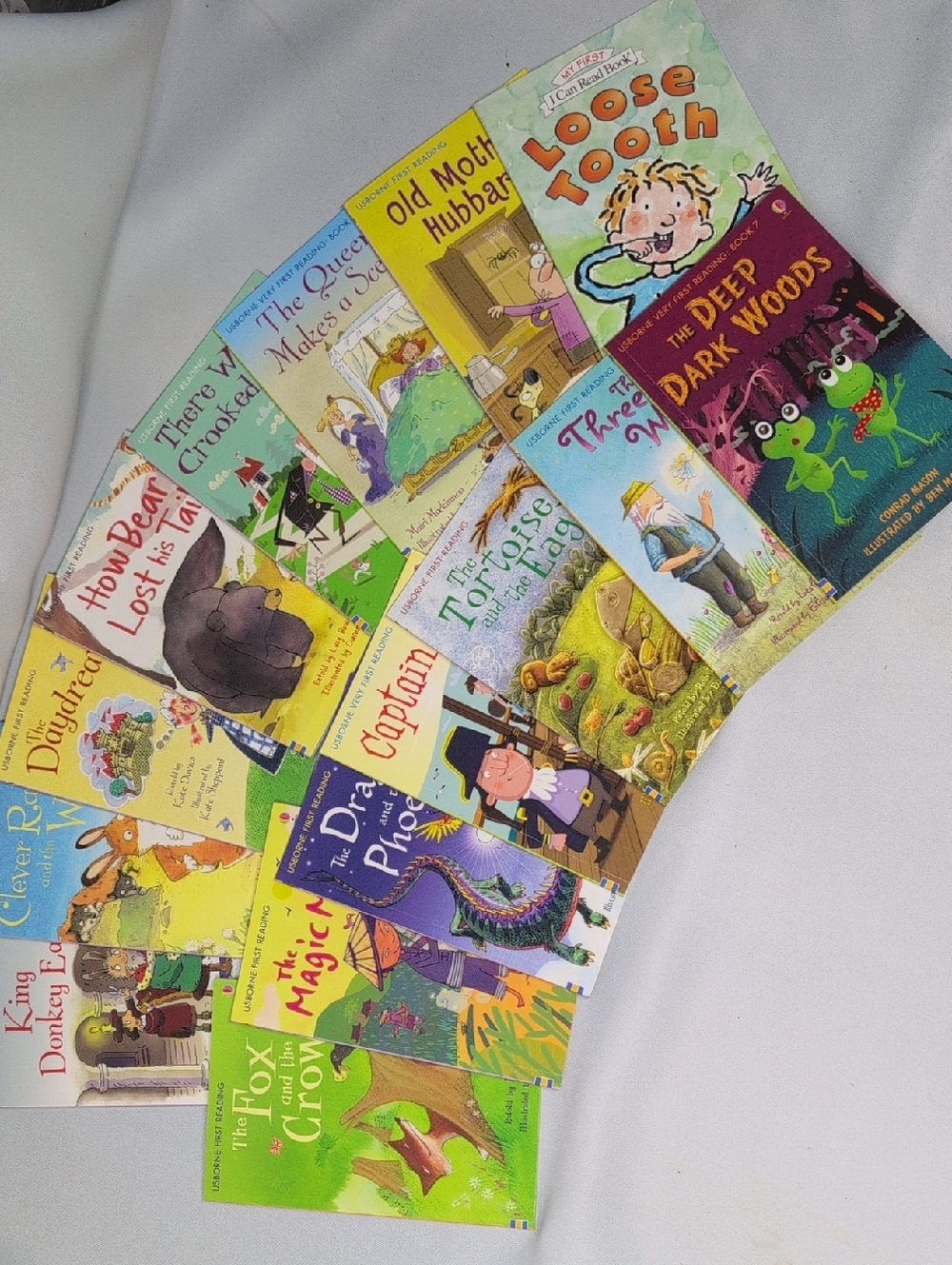 15 Usborne First Reading Book Lot